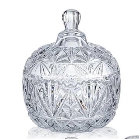 NWT 1pc Crystal Candy Pot - Picture 1 of 3